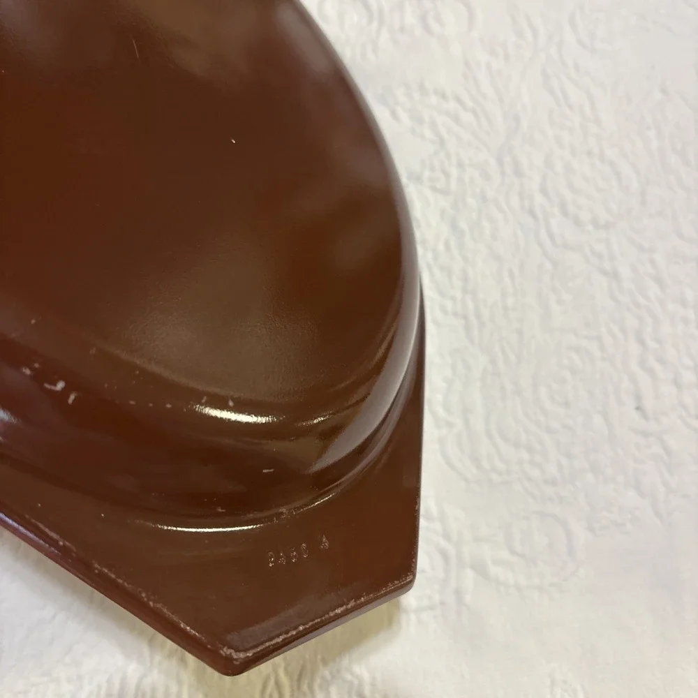 Vintage Pyrex Lid 945-C 24 Brown Replacement Casserole Lid Old Orchard
